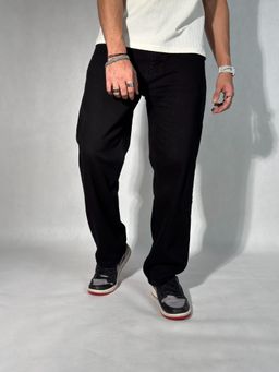 Off Duty India - Black Out Straight Fit Jeans