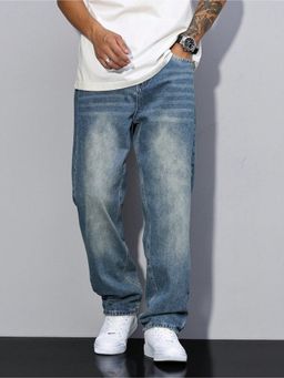 Off Duty India - River Blue Straight Fit Jeans