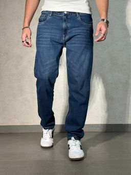 Off Duty India - Royal Indigo Blue Straight Fit Jeans
