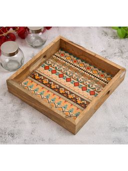 Oggn - Yellow Meena Serving Tray
