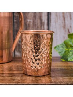 Oggn - Sutra Copper Hammered Glass 250ml