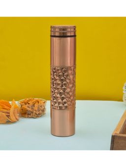 Oggn - Premium Slim Middle Hammered Water Copper Bottle 950ml