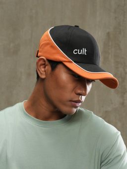 CULT - Unisex Colorblock Cap - Orange