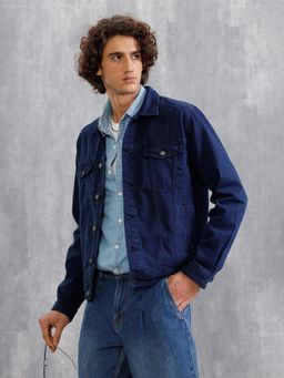 WROGN - Blue Classic Double Pocket Denim Jacket