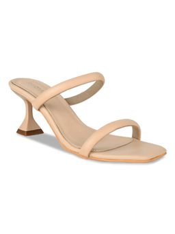 ROCIA - Beige Women Solid Strappy Stilettos