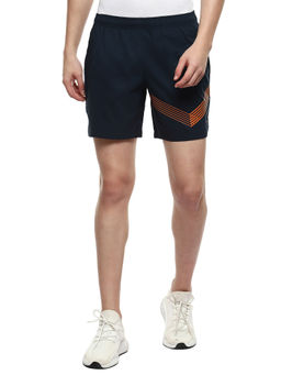 ASICS - Pattern Blue Mens Shorts