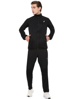 ASICS - Coloured Zip Track Black Mens Tracksuits (Set of 2)