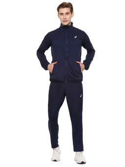 ASICS - Coloured Zip Track Blue Mens Tracksuits (Set of 2)