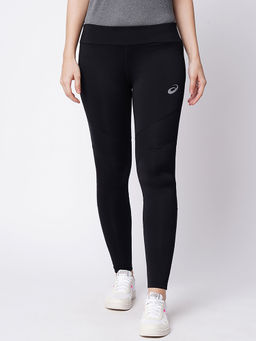 ASICS - Mesh Panel Black Womens Tights