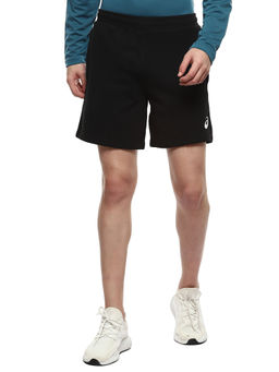 ASICS - Terry Logo 7In Black Mens Shorts