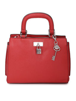 Guess - MEERA SATCHEL Red Handbag