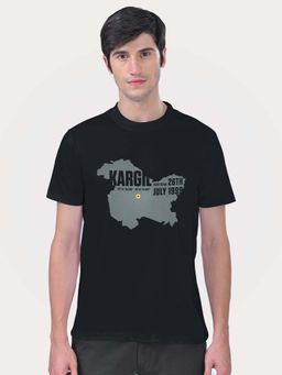 Aero Armour - Kargil Map T-Shirt Black