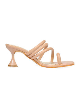 CHERE - Pink Multi Strap Pencil Heels