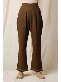 Tjori - Mehendi Cotton Palazzos