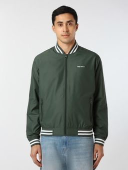 Pepe Jeans - Green Solid Men Jackets