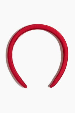 H&M - Women Red Padded Satin Alice Band