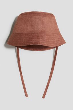 H&M - Boys Orange Linen Sun Hat