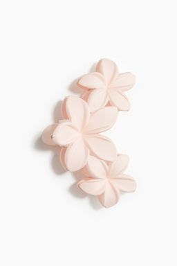 H&M - Women Orange Floral Hair Claw