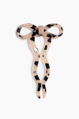 H&M - Women Beige Bow-Detail Hair Stick