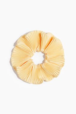 H&M - Women Yellow Pleated Scrunchie