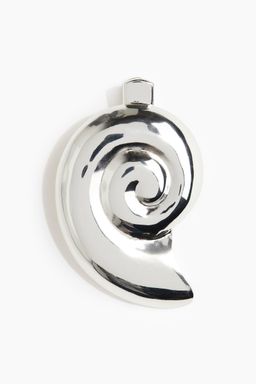 H&M - Women Silver Seashell-Shaped Hair Clip
