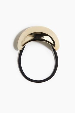 H&M - Women Gold Shiny-Detail Hair Elastic