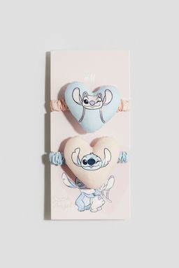 H&M - Girls 2-Pack Appliqued Scrunchies