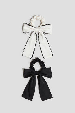 H&M - Girls 2-Pack Bow-Detail Scrunchies
