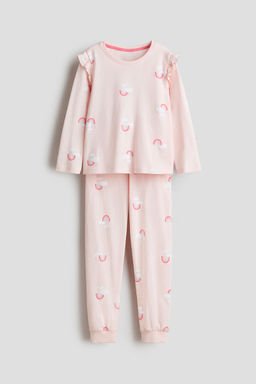 H&M - Girls 2-Pack Printed Cotton Pyjamas