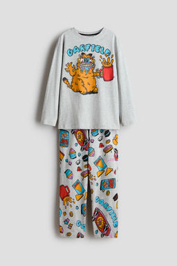 H&M - Boys Print-Motif Cotton Pyjamas