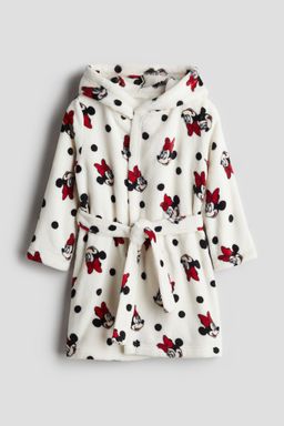 H&M - Girls White Fleece Dressing Gown