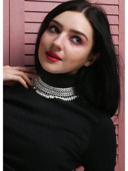 Odette - Silver Metal Necklace Set (Set of 3)