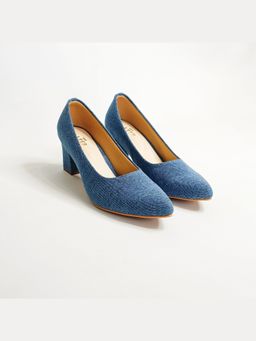 THE ALTER - Denim Blue Pumps