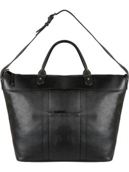 Hidesign - Black Solid Luggage And Travel Bag