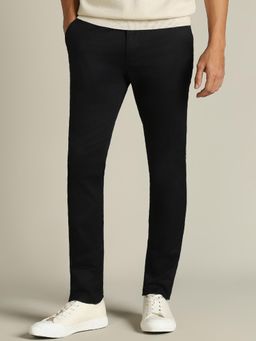 Dockers - Men Black Mid Rise Skinny Fit Trousers