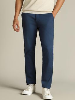 Dockers - Men Blue Mid Rise Skinny Fit Trousers