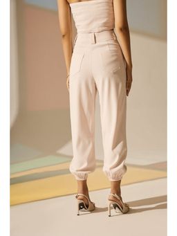 The Dapper Lady - Pearl Black Joggers