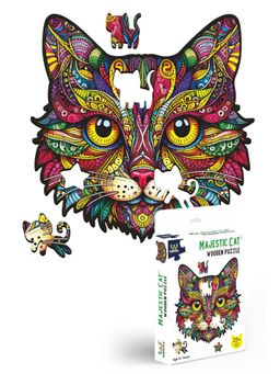 Webby - Cat Jigsaw Puzzle - Colorful Animal Toy - 25 Pieces