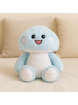 Webby - Plush Mushroom Warmish Soft Toy - Microwavable - Blue