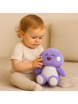 Webby - Plush Mushroom Warmish Soft Toy - Microwavable - Purple