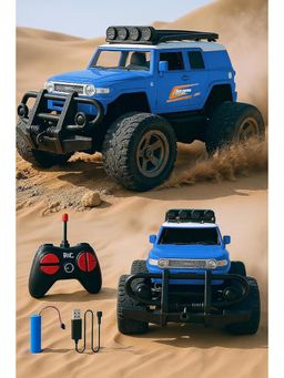 Webby - Off-Road RC Monster Truck - Rechargeable - Blue