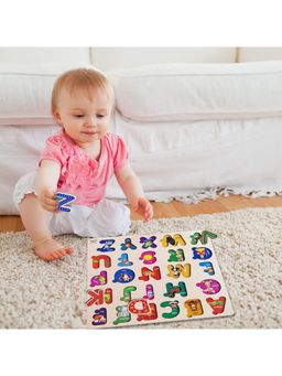 Webby - Wooden Capital Alphabets Montessori Educational Preschool Puzzle