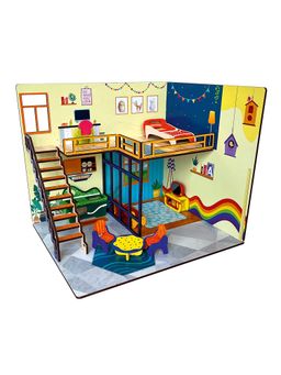 Webby - DIY Tin Town Wooden Doll House