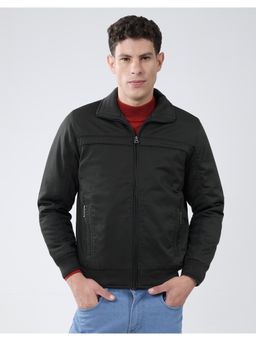 Monte Carlo - Olive Men Collar Neck Full Sleeve Jacket