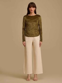 Kazo - Green Embellished Top