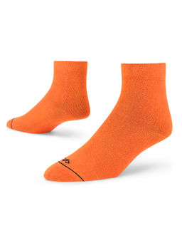 Dynamocks - Women Cotton Ankle Length Socks - Orange