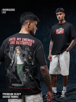 The Souled Store - Official Attack On Titan Eren Men Oversized T-Shirt