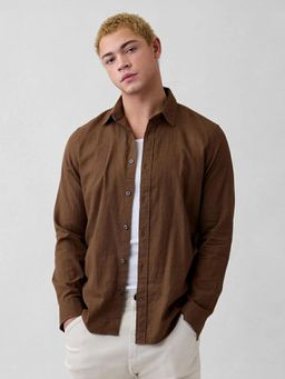 GAP - Mens Spread Collar Full Sleeve Shirt