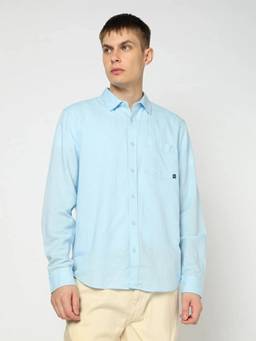 GAP - Men'S Full Sleeve Spread Collar Shirt