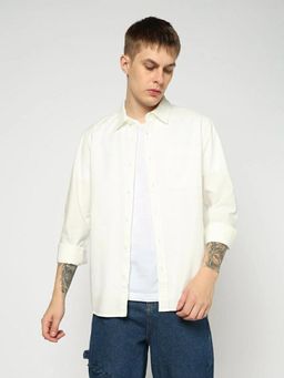 GAP - Men'S Full Sleeve Spread Collar Shirt